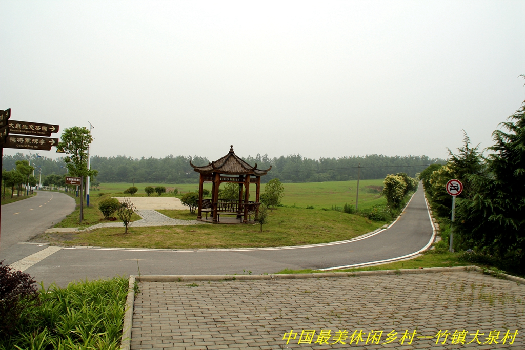 南京市竹镇镇大泉村入选2015"中国最美休闲乡村"