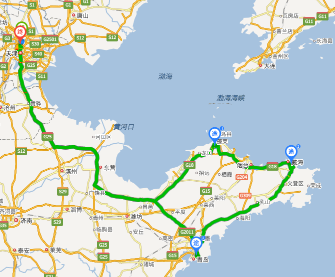 消夏计划#2016夏胶东半岛沿海疯狂自驾9日之旅