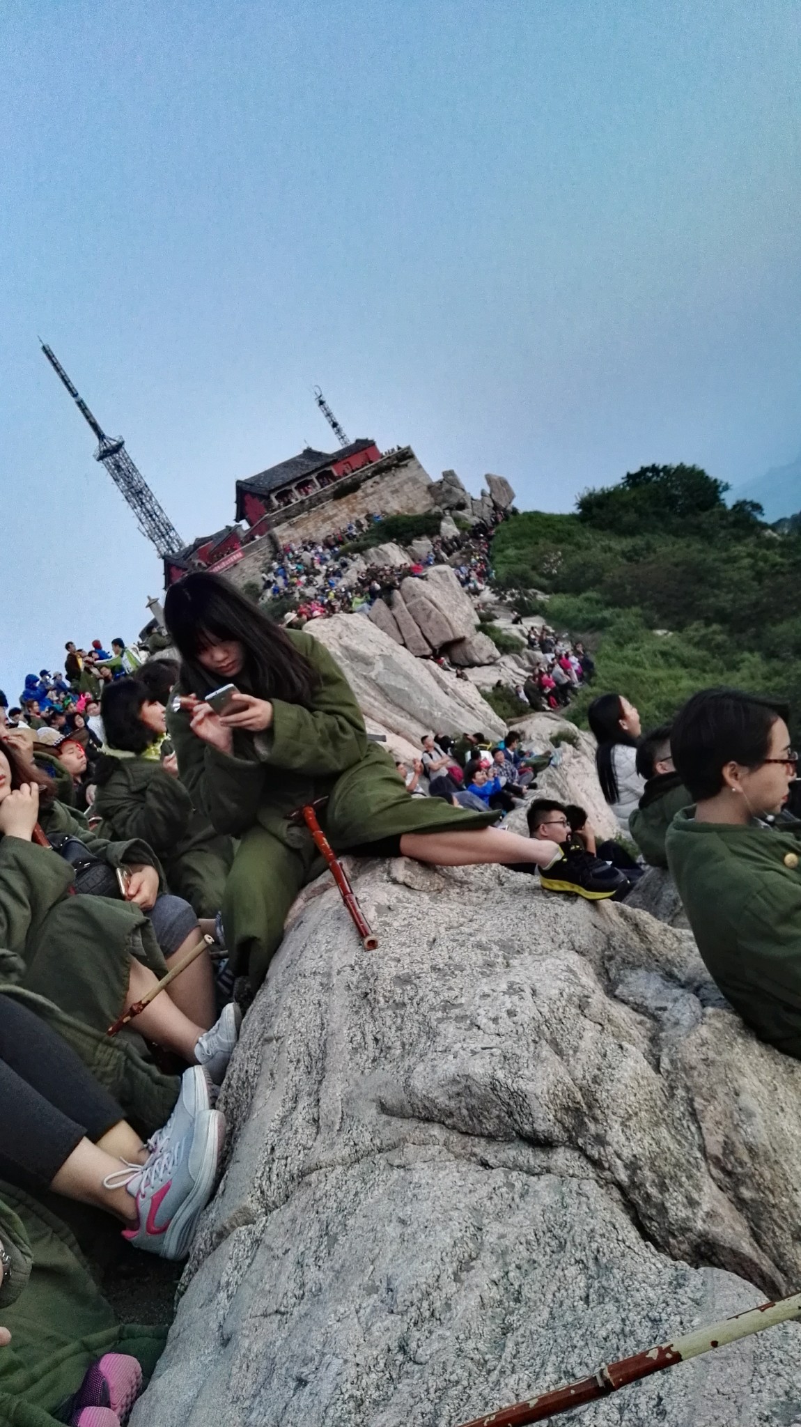夜爬泰山记2016.